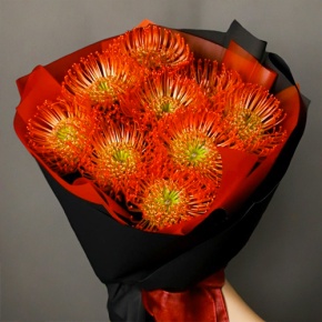 Букет из 9 лейко в Апрелевке