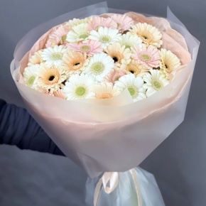 Букет "Гера" из 25 гербер в Апрелевке