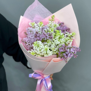Букет из 11 веток сирени микс в Апрелевке