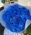 Букет из 51 синей розы Эквадор (60 см) в Апрелевке
