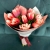 Букет из 15 розовых тюльпанов в Апрелевке