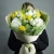 Букет "Фисташка" из роз, хризантем и маттиол в Апрелевке