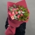 Букет "Тандем" из роз Джумилия и альстромерий в Апрелевке