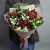 Букет "Цвет любви" из кустовых роз Марун и альстромерий в Апрелевке