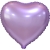 Сердце сиреневое фольгированный шар с гелием (45 см) в Апрелевке Сердце сиреневое фольгированный шар с гелием (45 см) в Апрелевке
