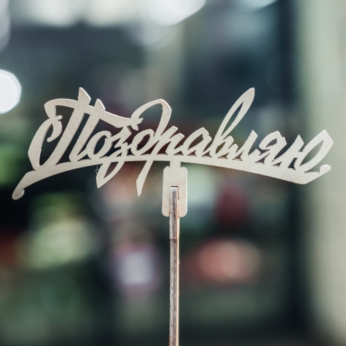 Топпер Поздравляю в Апрелевке