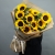 Букет "Месседж" с подсолнухами и эвкалиптом в Апрелевке