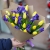 Букет из ирисов и тюльпанов в Апрелевке