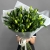 Букет из 15 белых лилий в Апрелевке Букет из 15 белых лилий в Апрелевке